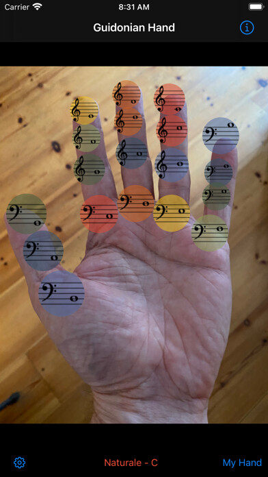 Emulate iPhone app Guidonian Hand using MyAndroid Emulate iPhone app Guidonian Hand using MyAndroid
