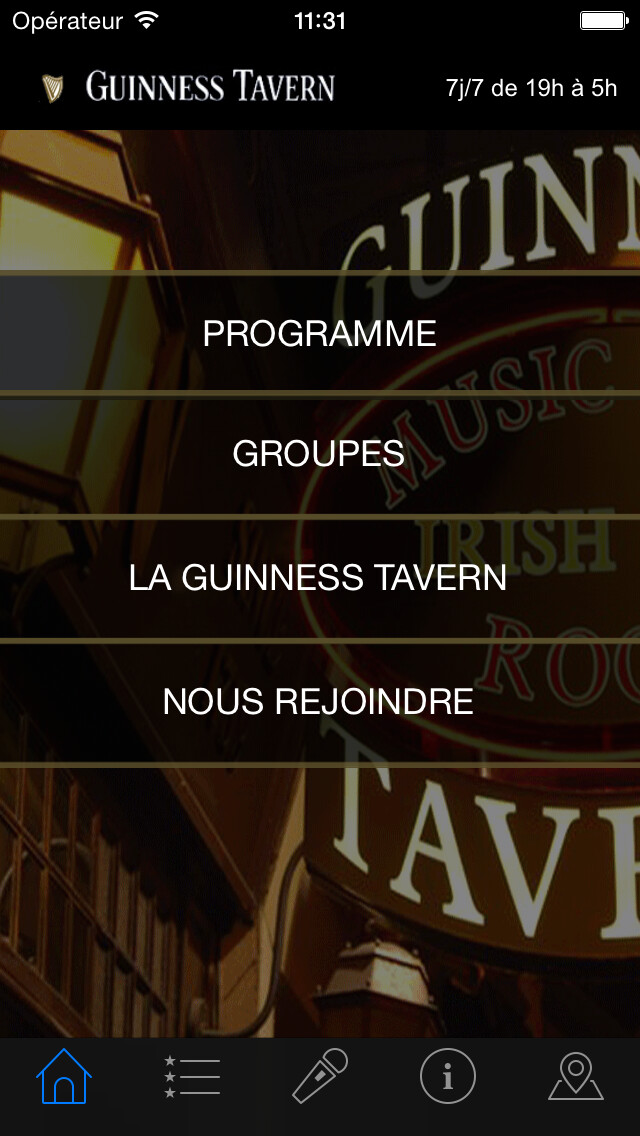 Emulate iPhone app Guinness Tavern using MyAndroid Emulate iPhone app Guinness Tavern using MyAndroid