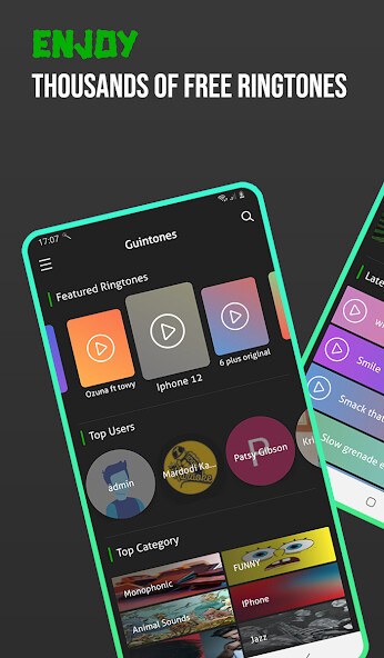 Run android online APK Guintones: ringtones from MyAndroid or emulate Guintones: ringtones using MyAndroid