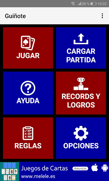 Run android online APK Guiñote from MyAndroid or emulate Guiñote using MyAndroid Run android online APK Guiñote from MyAndroid or emulate Guiñote using MyAndroid
