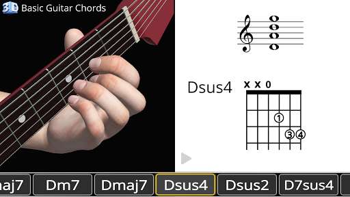 Emulate Android APK Guitar 3D - Basic Chords Emulate Android APK Guitar 3D - Basic Chords