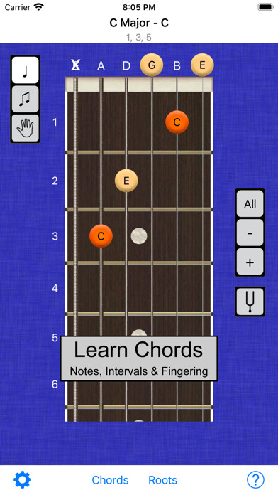Emulate iPhone app Guitar Chords Power using MyAndroid Emulate iPhone app Guitar Chords Power using MyAndroid