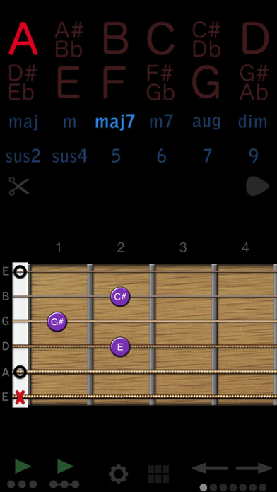 Emulate iPhone app Guitar Chords using MyAndroid Emulate iPhone app Guitar Chords using MyAndroid
