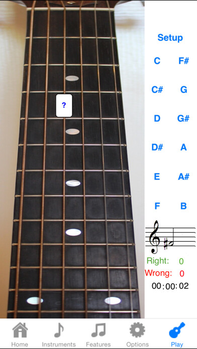 Emulate iPhone app Guitar Fretboard Addict using MyAndroid Emulate iPhone app Guitar Fretboard Addict using MyAndroid