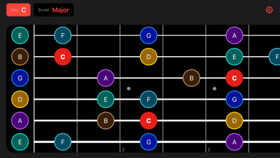Emulate iPhone app Guitar Fretboard String Theory using MyAndroid Emulate iPhone app Guitar Fretboard String Theory using MyAndroid