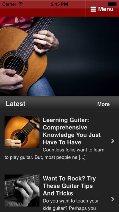 Emulate iPhone app Guitar Lessons For Beginners - Learn to Play Guitar using MyAndroid Emulate iPhone app Guitar Lessons For Beginners - Learn to Play Guitar using MyAndroid