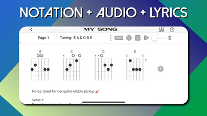 Emulate iPhone app Guitar Notebook using MyAndroid Emulate iPhone app Guitar Notebook using MyAndroid