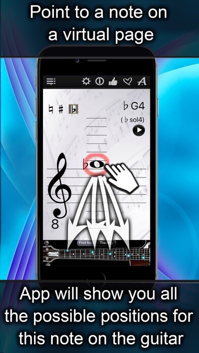 Emulate iPhone app Guitar Notes Finder using MyAndroid Emulate iPhone app Guitar Notes Finder using MyAndroid