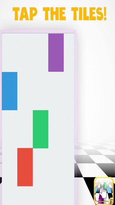 Emulate iPhone app Guitar Rock Piano Music Tiles using MyAndroid