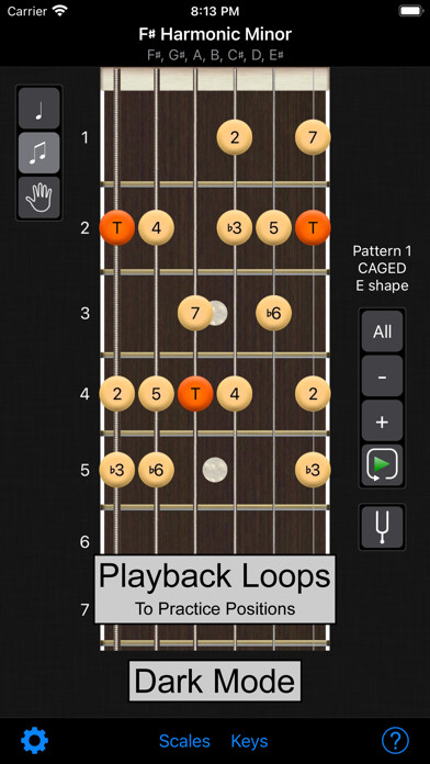 Emulate iPhone app Guitar Scales Power using MyAndroid Emulate iPhone app Guitar Scales Power using MyAndroid
