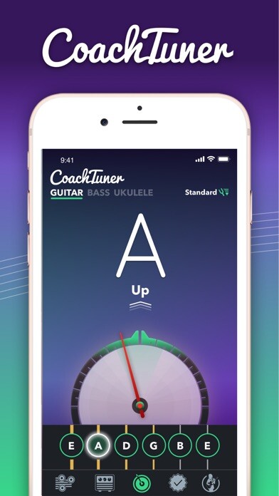Emulate iPhone app Guitar Tuner Easy tune chords using MyAndroid Emulate iPhone app Guitar Tuner Easy tune chords using MyAndroid