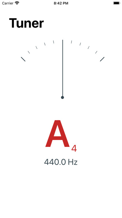 Emulate iPhone app Guitar Tuner - Minimal, Simple using MyAndroid Emulate iPhone app Guitar Tuner - Minimal, Simple using MyAndroid