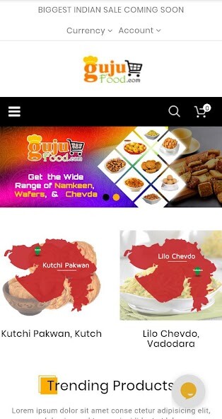 Run android online APK Gujufood (Famous City Food) from MyAndroid or emulate Gujufood (Famous City Food) using MyAndroid