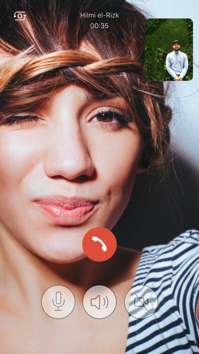 Emulate iPhone app GULFSIP Video Call using MyAndroid