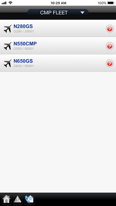 Emulate iPhone app Gulfstream MyCMP using MyAndroid