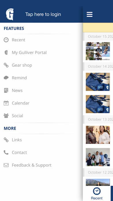 Emulate iPhone app Gulliver Prep using MyAndroid