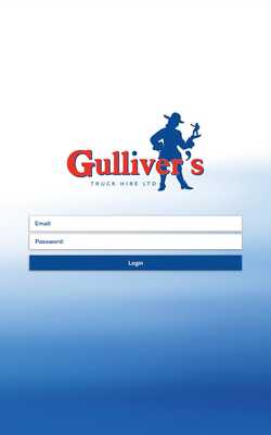Emulate Android APK Gullivers Truck Hire