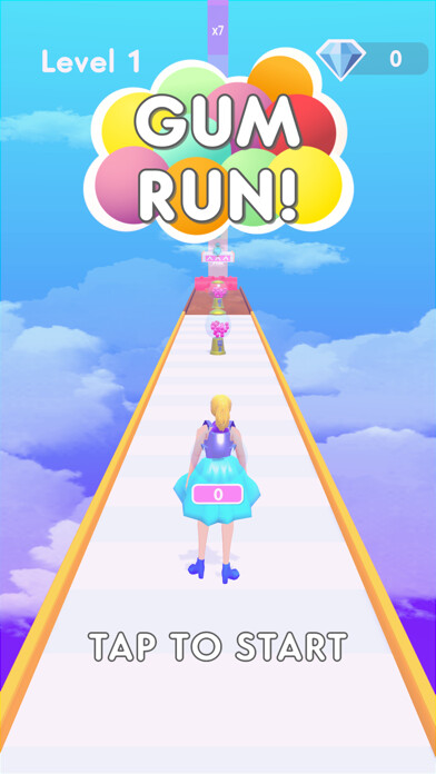 Emulate iPhone app Gum Girl using MyAndroid Emulate iPhone app Gum Girl using MyAndroid