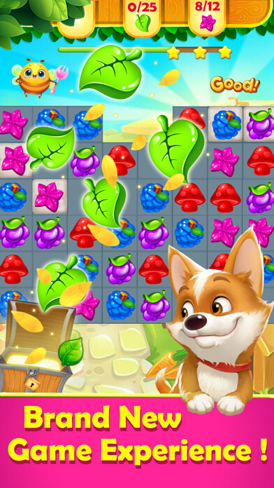 Emulate iPhone app Gummy Gush Match 3 using MyAndroid