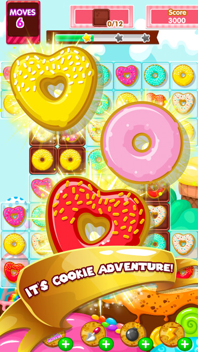 Emulate iPhone app Gummy Wonders Adventure: Amazing Match3 Puzzle Game using MyAndroid