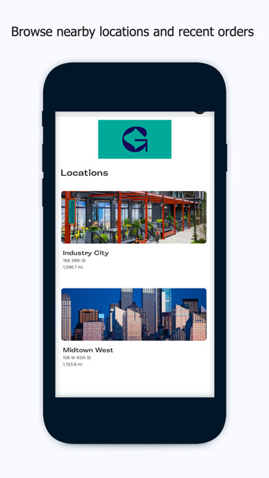 Emulate iPhone app Gumption Coffee using MyAndroid
