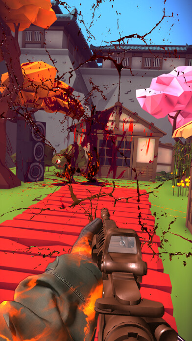 Emulate iPhone app Gun Action - Shoot n Run using MyAndroid