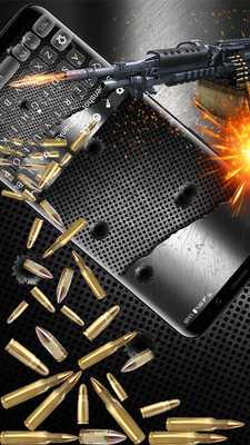 Emulate Android APK Gun bullet gravity keyboard theme Emulate Android APK Gun bullet gravity keyboard theme