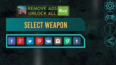 Emulate iPhone app Gun Camera 3D Weapon Simulator using MyAndroid