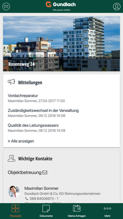 Emulate iPhone app Gundlach Kundenportal using MyAndroid