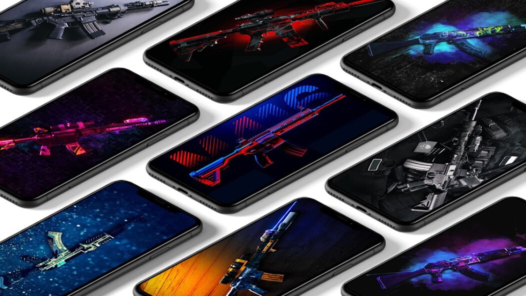 Run android online APK Gun Fire Wallpaper from MyAndroid or emulate Gun Fire Wallpaper using MyAndroid