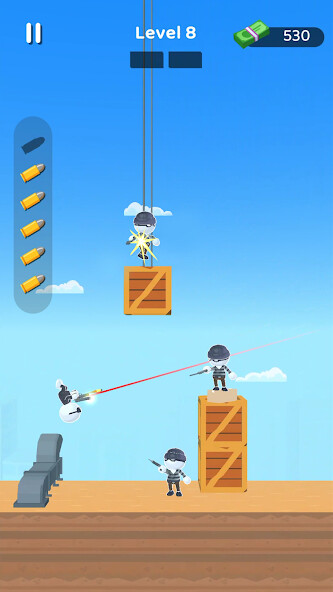 Run android online APK Gun Matrix: 3D Shooter Game from MyAndroid or emulate Gun Matrix: 3D Shooter Game using MyAndroid