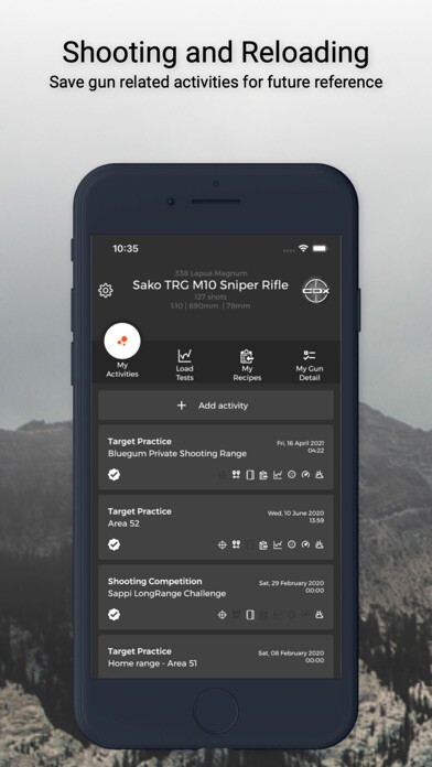 Emulate iPhone app GUNR - Shooting and Reloading using MyAndroid