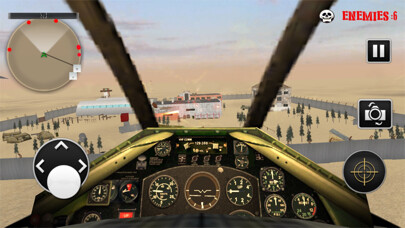 Emulate iPhone app Gunship Battle:Helicopters War using MyAndroid