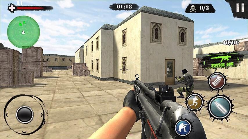 Run android online APK Gun Shot FPS from MyAndroid or emulate Gun Shot FPS using MyAndroid