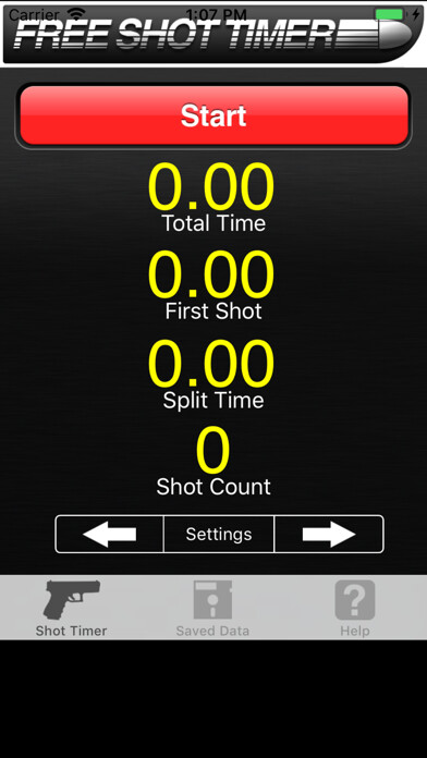 Emulate iPhone app Gun Shot Timer using MyAndroid Emulate iPhone app Gun Shot Timer using MyAndroid