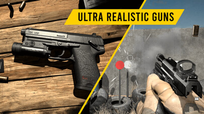 Emulate iPhone app GUNSIM - 3D Gun Shooter FPS using MyAndroid