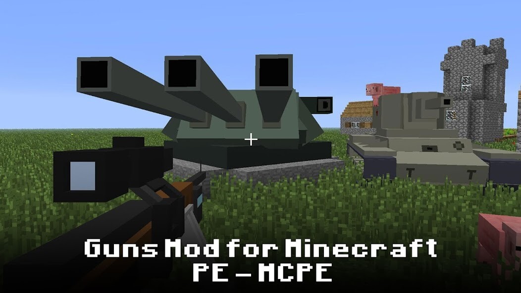 Run android online APK Guns Mod for Minecraft PE - MCPE from MyAndroid or emulate Guns Mod for Minecraft PE - MCPE using MyAndroid