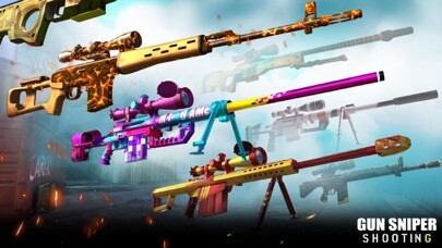 Emulate iPhone app Gun Sniper Shooting: Fire using MyAndroid