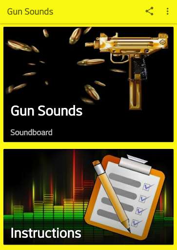 Emulate Android APK GUN SOUNDS FREE