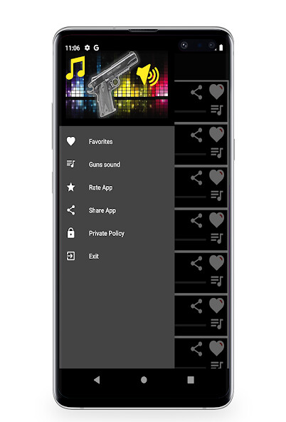 Run android online APK Guns Ringtones, guns effect from MyAndroid or emulate Guns Ringtones, guns effect using MyAndroid