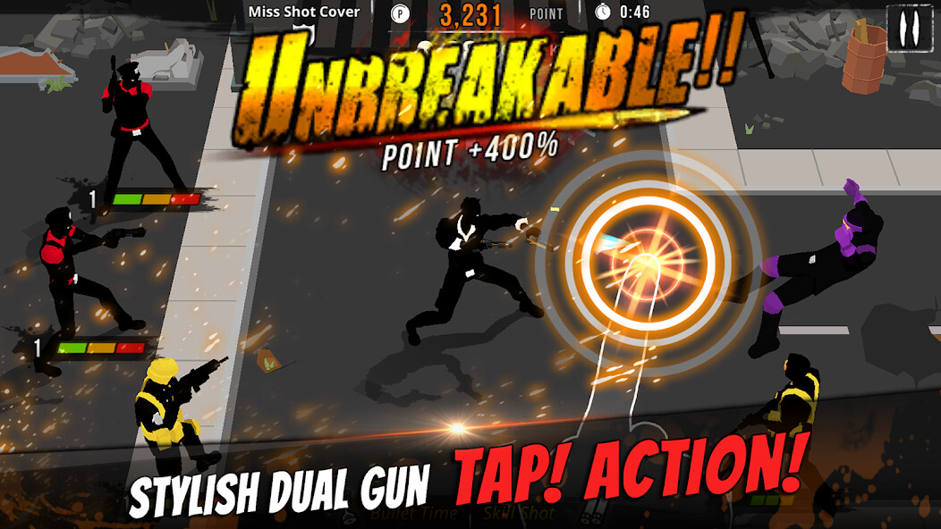Emulate iPhone app GunStrider: Tap Strike using MyAndroid Emulate iPhone app GunStrider: Tap Strike using MyAndroid