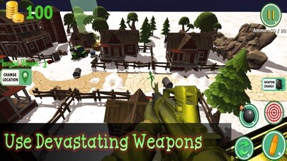 Emulate iPhone app Guns vs Aliens : Shooting game using MyAndroid Emulate iPhone app Guns vs Aliens : Shooting game using MyAndroid