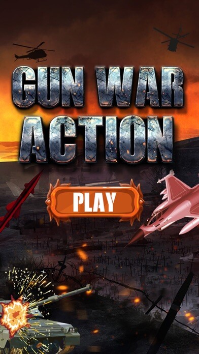 Emulate iPhone app Gun War Action Games – fighting game using MyAndroid
