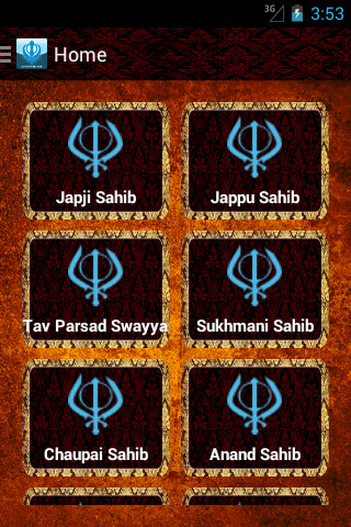 Run android online APK Gurbani Nitnem (with Audio) from MyAndroid or emulate Gurbani Nitnem (with Audio) using MyAndroid Run android online APK Gurbani Nitnem (with Audio) from MyAndroid or emulate Gurbani Nitnem (with Audio) using MyAndroid