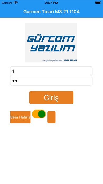 Emulate iPhone app GURCOM TICARI using MyAndroid Emulate iPhone app GURCOM TICARI using MyAndroid