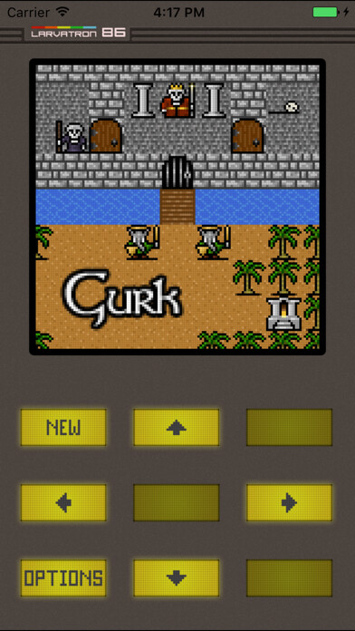 Emulate iPhone app Gurk III - the 8-bit RPG using MyAndroid