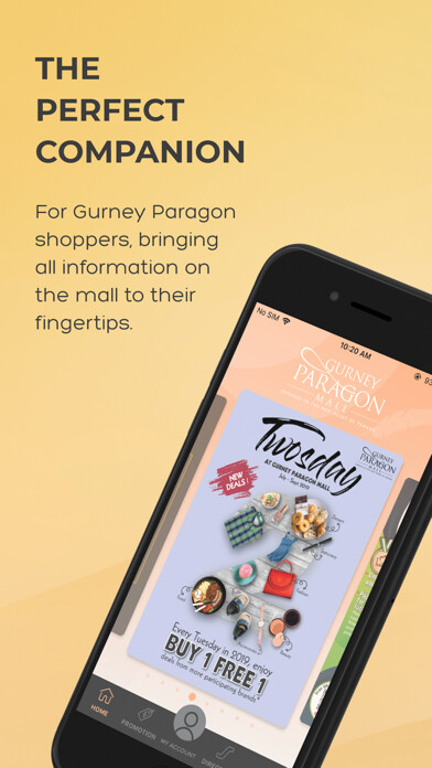 Emulate iPhone app Gurney Paragon Mall using MyAndroid Emulate iPhone app Gurney Paragon Mall using MyAndroid