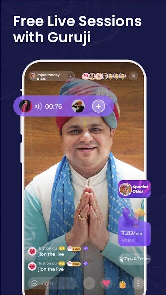 Run android online APK Guruji - Live Astro, Horoscope from MyAndroid or emulate Guruji - Live Astro, Horoscope using MyAndroid