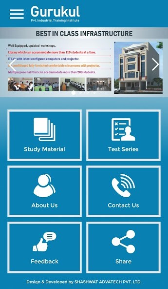 Run android online APK Gurukul ITI from MyAndroid or emulate Gurukul ITI using MyAndroid