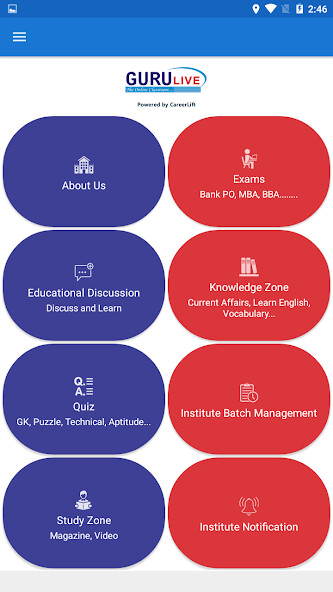 Run android online APK GuruLive from MyAndroid or emulate GuruLive using MyAndroid